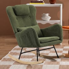 Erin Corduroy Rocking Chair